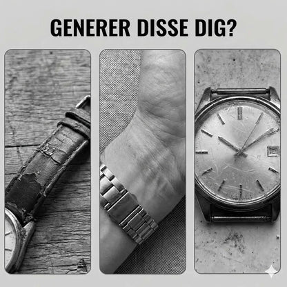 Minimalistisk kvartsur til mænd med datovisning