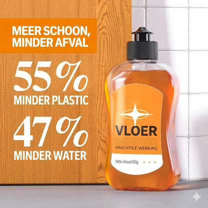 Koncentreret gulvrengøringsmiddel: 99,9 % antibakteriel & øjeblikkelig glans