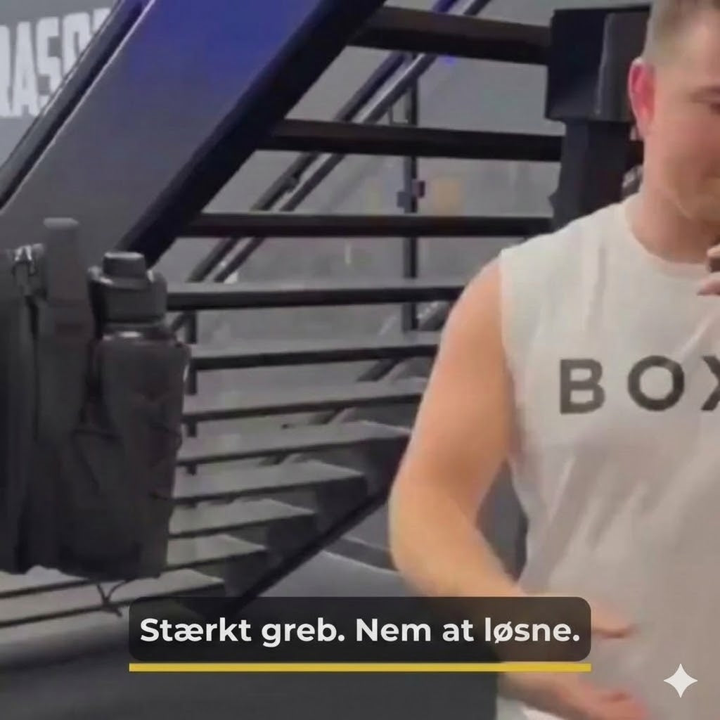 Magnetisk fitnesstaske