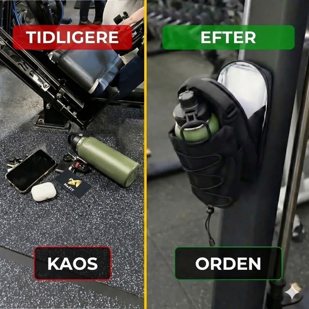 Magnetisk fitnesstaske