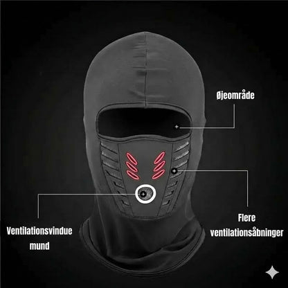 Unisex vindtæt varm vinter-helmaske