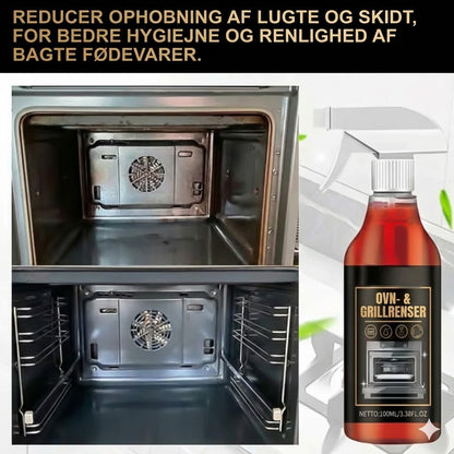 Ovn- og grillrengøringsspray