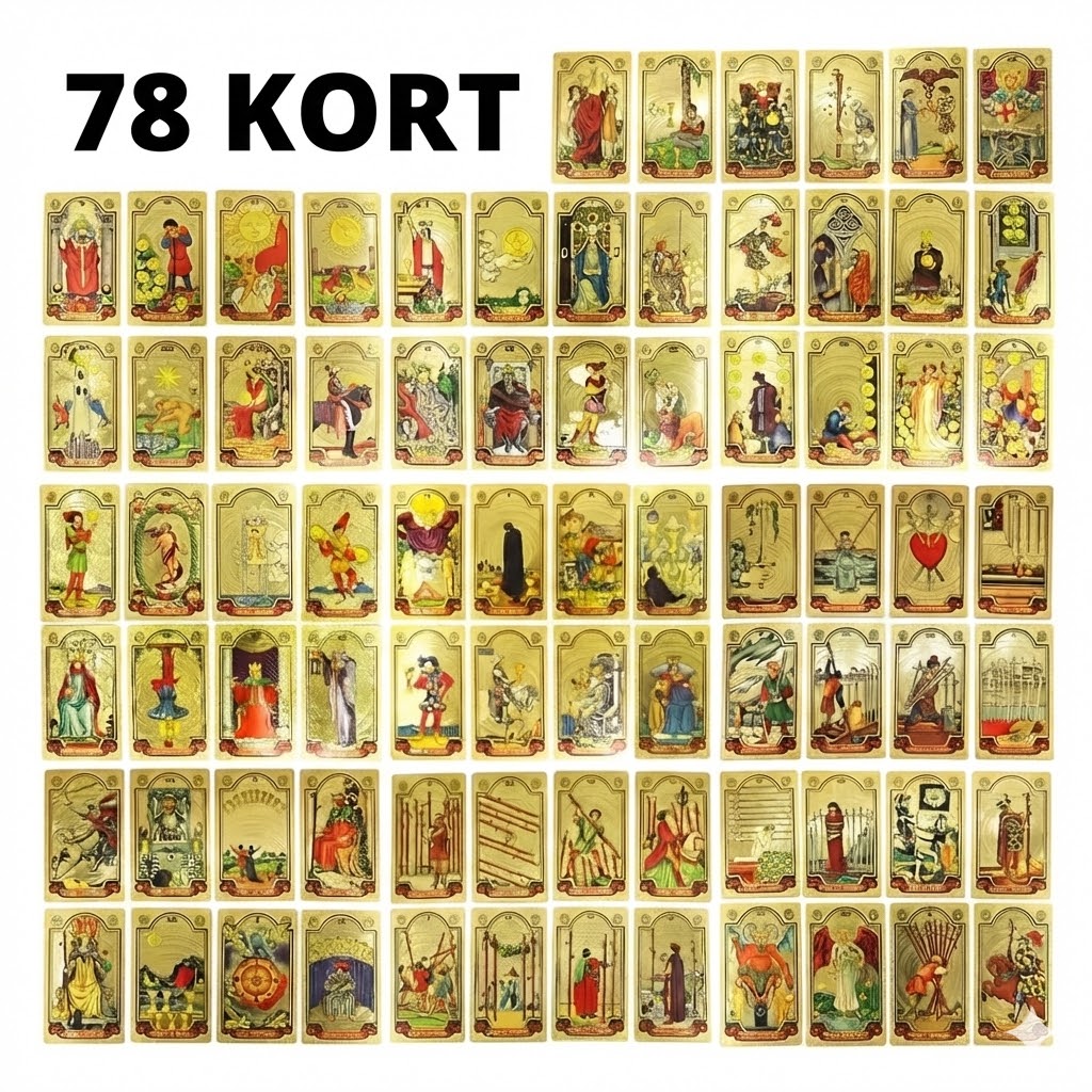 Luksus Tarot Guldudgave