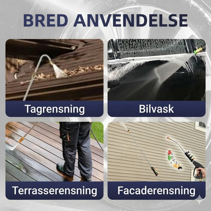 4000 PSI højtryksrenser-lansesæt