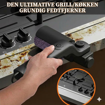 Ledningsfri elektrisk grillbørsterenser