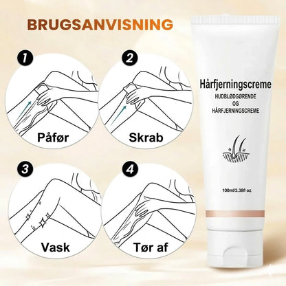 Alsidig aromatisk hårfjerningscreme med mild formel