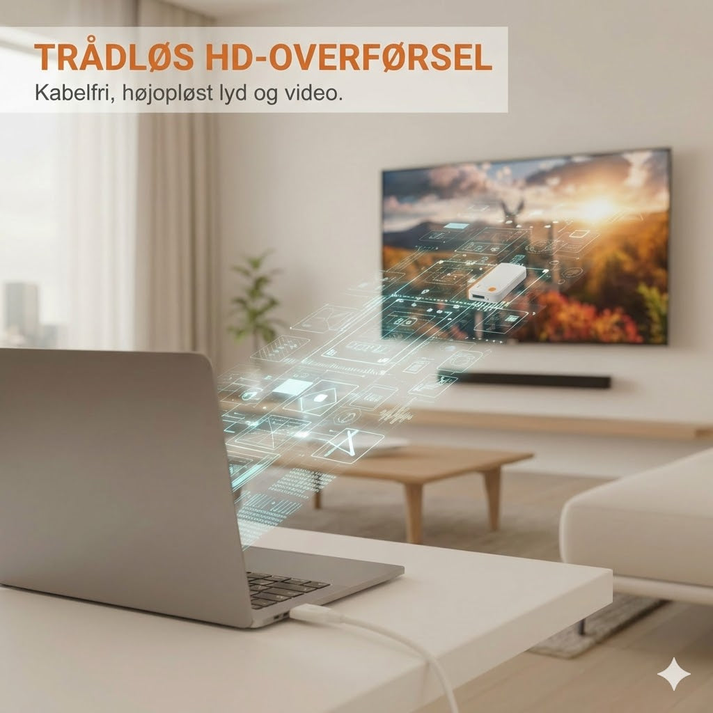 Trådløs HDMI-sender/modtager