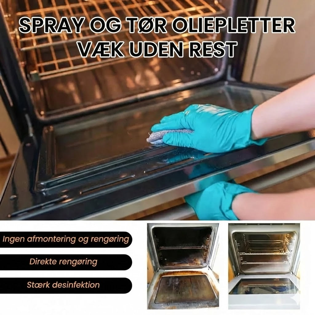Ovn- og grillrengøringsspray