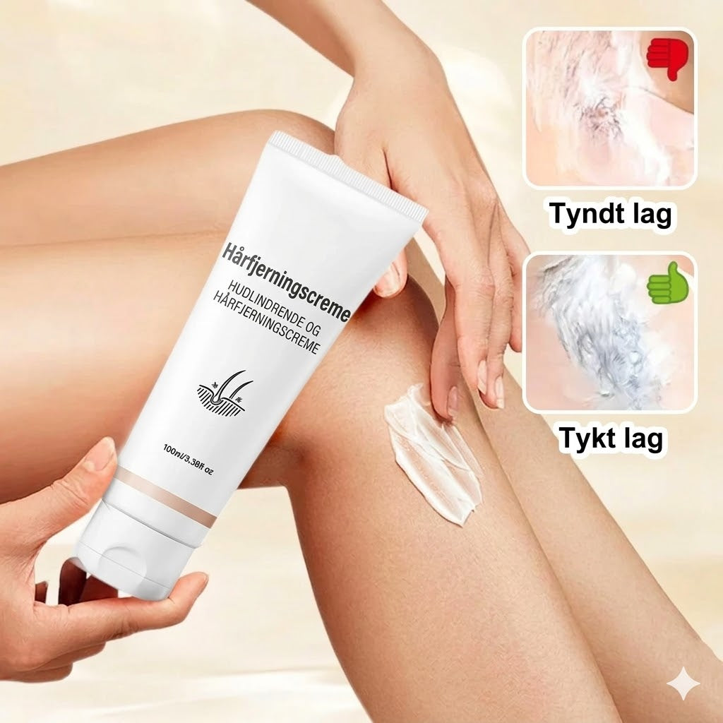 Alsidig aromatisk hårfjerningscreme med mild formel