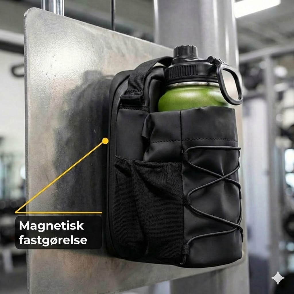 Magnetisk fitnesstaske