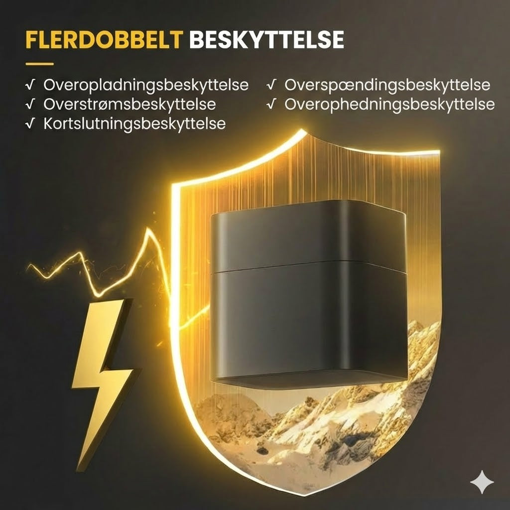 Litiumbatterioplader – Overopladningsbeskyttelse
