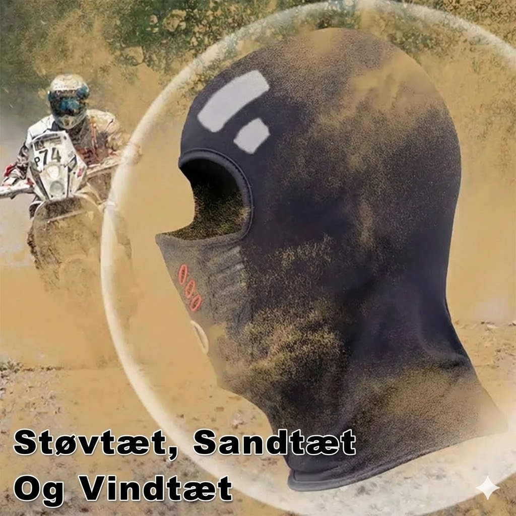 Unisex vindtæt varm vinter-helmaske