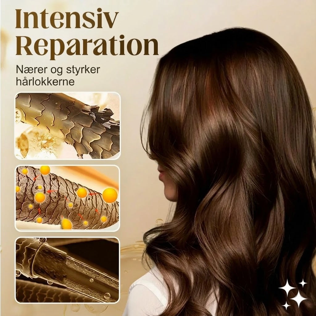 Plejende anti-frizz håroliespray