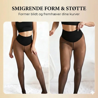 Højtaljede shaping-leggings: Korrigerende & usynlige