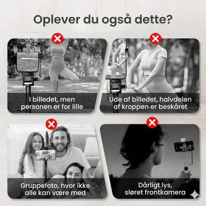 Bærbar trådløs selfie-skærm til bagkameraet