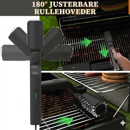 Ledningsfri elektrisk grillbørsterenser