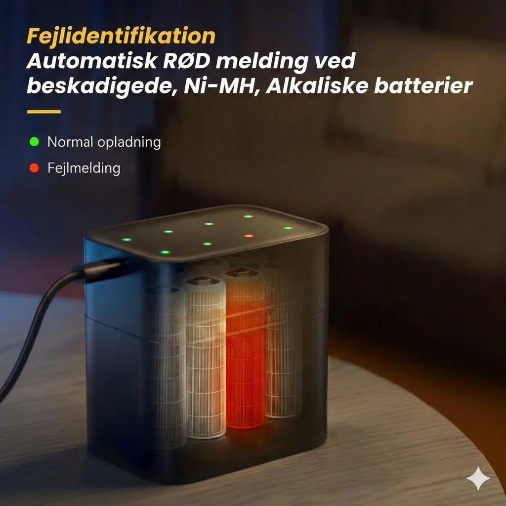 Litiumbatterioplader – Overopladningsbeskyttelse