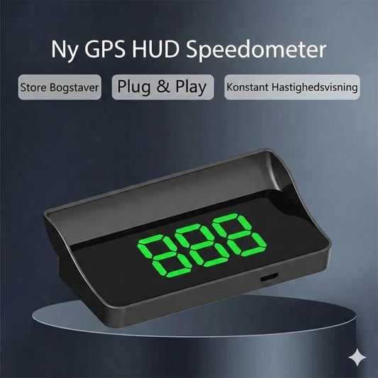 Speedometer med head-up display