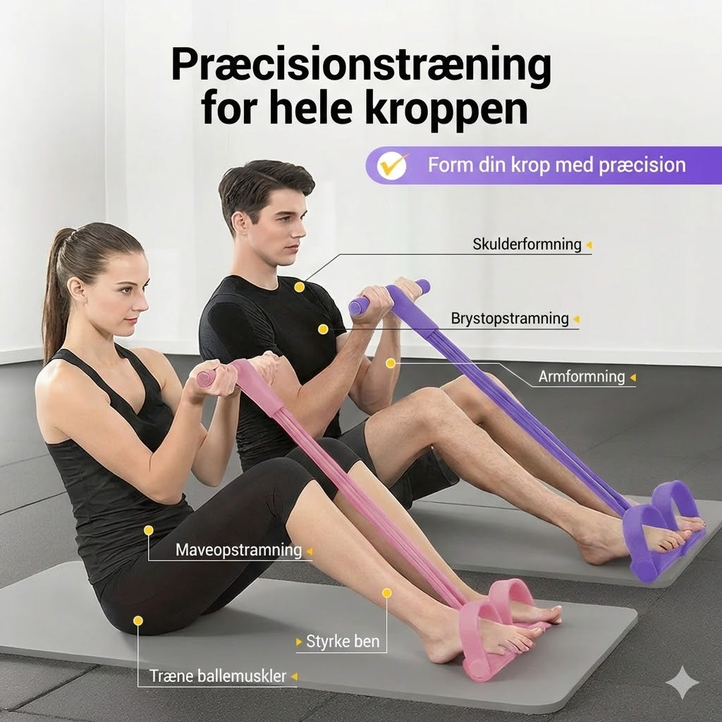 Sit-up træner til hjemmet: Stramme mavemuskler