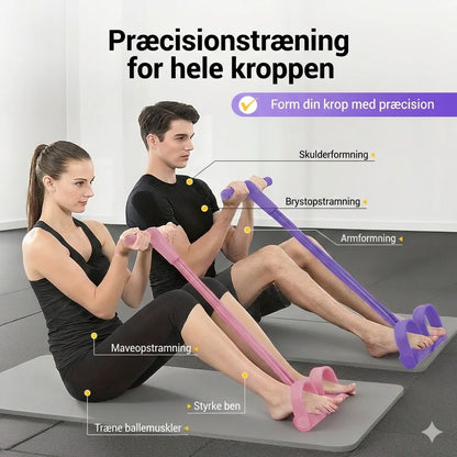 Sit-up træner til hjemmet: Stramme mavemuskler