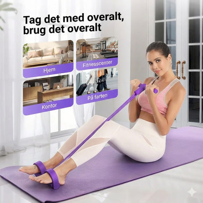 Sit-up træner til hjemmet: Stramme mavemuskler
