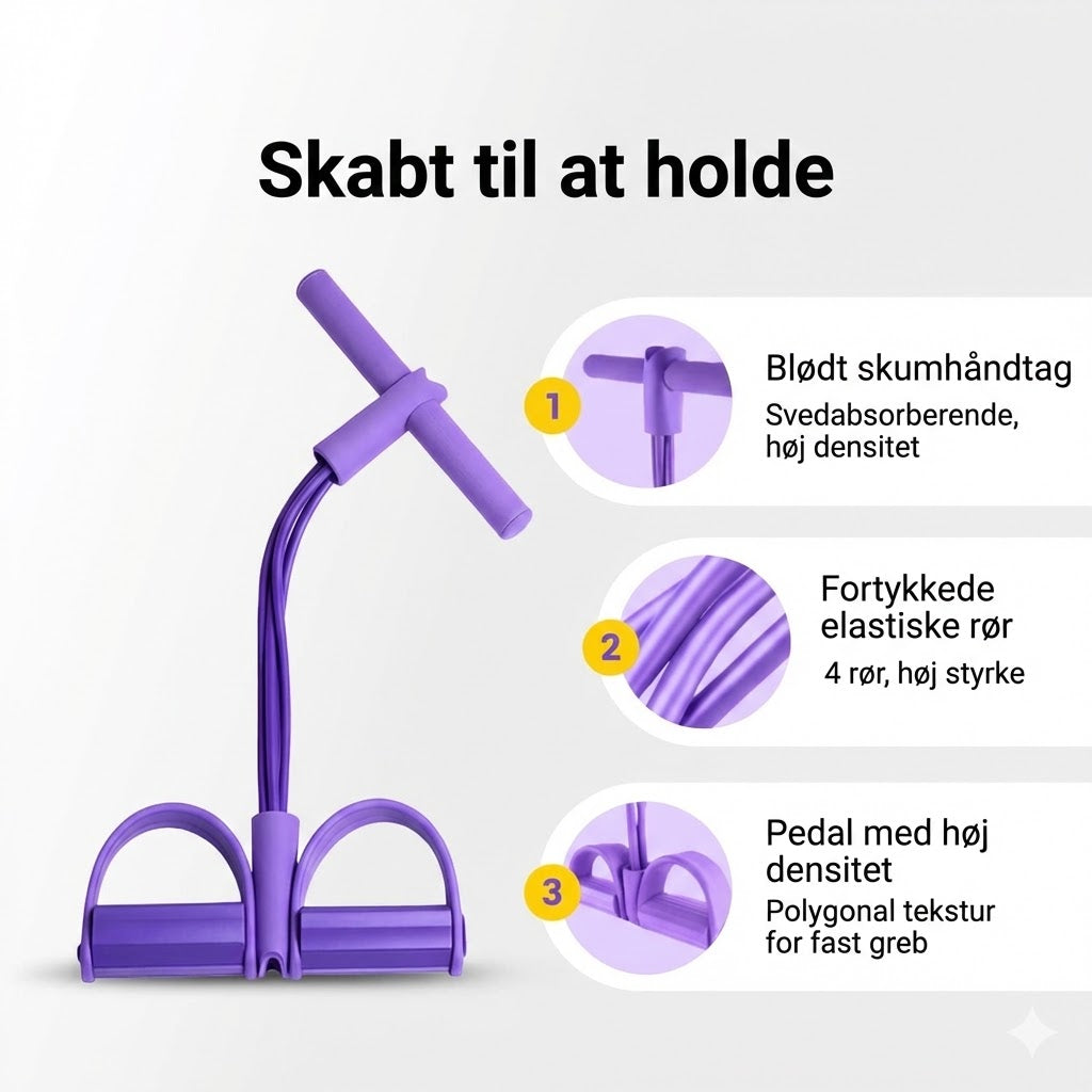 Sit-up træner til hjemmet: Stramme mavemuskler