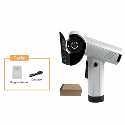 Genopladelig højhastigheds-papskærer